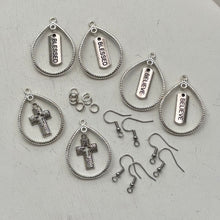 Load image into Gallery viewer, DIY Blessed & Believe Earring Kit