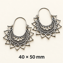 Load image into Gallery viewer, Tibetan Flower Earrings (3 pair bundle)
