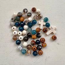Load image into Gallery viewer, DIY Sea of Galilee Stretch Bracelet Kit (2 bracelets)

