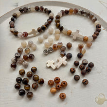Load image into Gallery viewer, DIY Desert Journey Stretch Bracelet Kit (2 bracelets)
