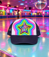 Load image into Gallery viewer, Disco Star – One-of-a-Kind Trucker Hat
