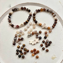 Load image into Gallery viewer, DIY Desert Journey Stretch Bracelet Kit (2 bracelets)
