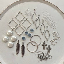 Load image into Gallery viewer, DIY Silver Lining Mix &amp; Match Earring Bundle

