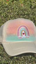 Load and play video in Gallery viewer, Look Up Child – One-of-a-Kind Trucker Hat

